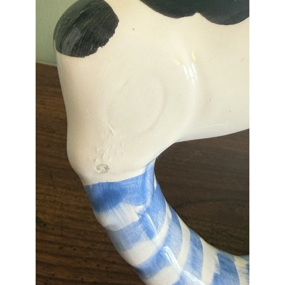 Vintage Nursery Rhyme The Cow Jumped Over The Moon Ceramic Teapot